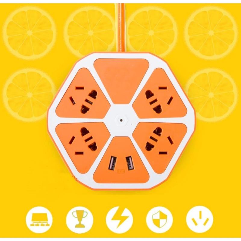 Bảng giá Mua Ổ Cắm Điện Có Cổng USB Hình Trái Cam