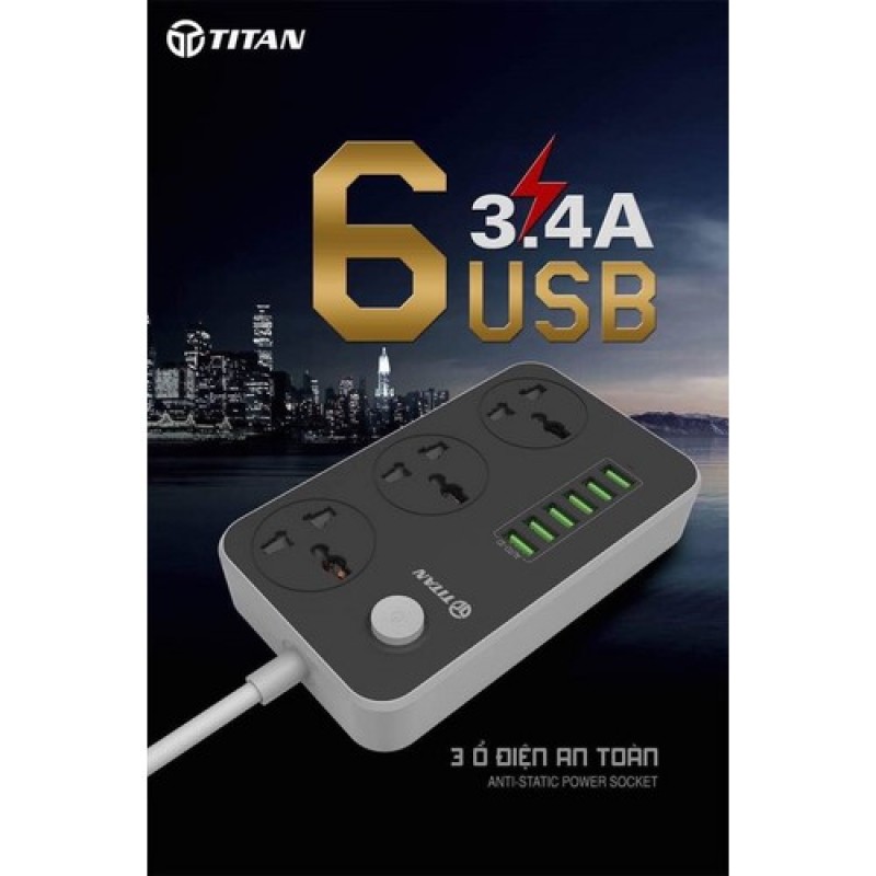 Bảng giá Mua Ổ cắm điện thông minh TITAN CD01
