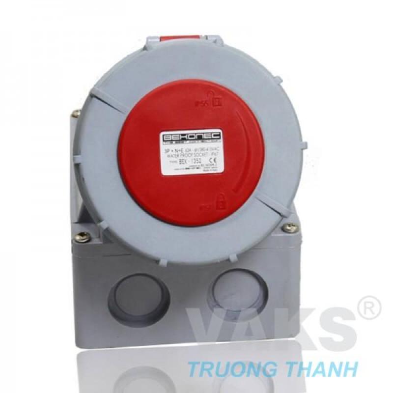 Bảng giá Ổ cắm gắn nổi 5 chấu 63A kín nước BEK-1352