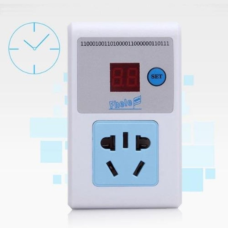 Bảng giá Mua Ổ cắm hẹn giờ 1-24h (Trắng)
