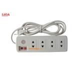 Ổ cắm kéo dài công suất lớn lioa 4 ổ cắm 2 lõi dây - 4ss2.5-2