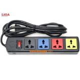 Ổ cắm kéo dài đa năng lioa - 2200w 4 ổ cắm 3m dây 2 lõi - 4d32n-10a