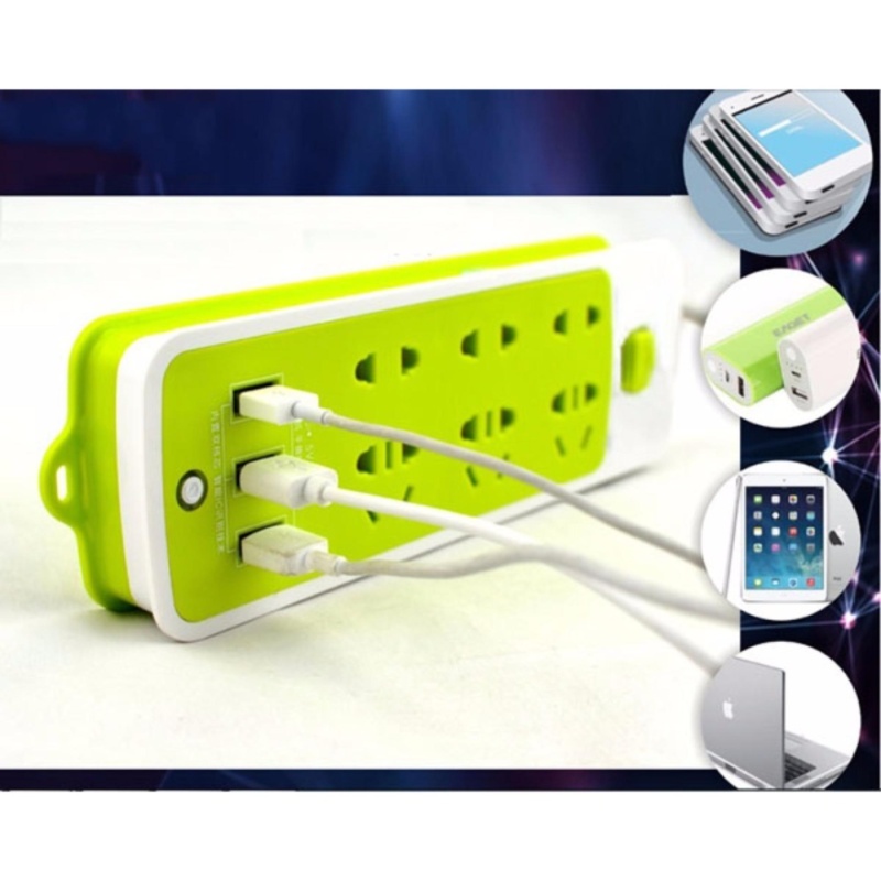 Bảng giá Ổ điện đa năng - 3 đầu cắm USB KHGR.1010