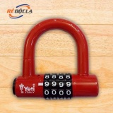 [HCM]Ổ Khóa số chính hãng Yeti chữ U L-701 Chính Hãng ( Đỏ, Đen ) N003