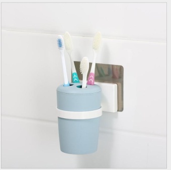 OJ non-trace wall-mountable toothbrush cup - intl