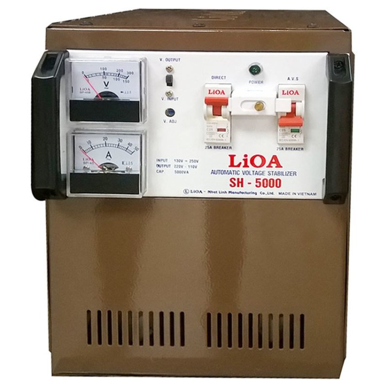 Bảng giá Ổn áp LIOA 1P SH-5KVA - SH-5000