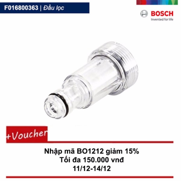 Phụ kiện Máy Phun Xịt Rửa Cao Cấp Đầu lọc nước Bosch F016800363
