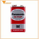 Pin Panasonic 9V Cacbon, Pin Vuông 6F22DT/1S