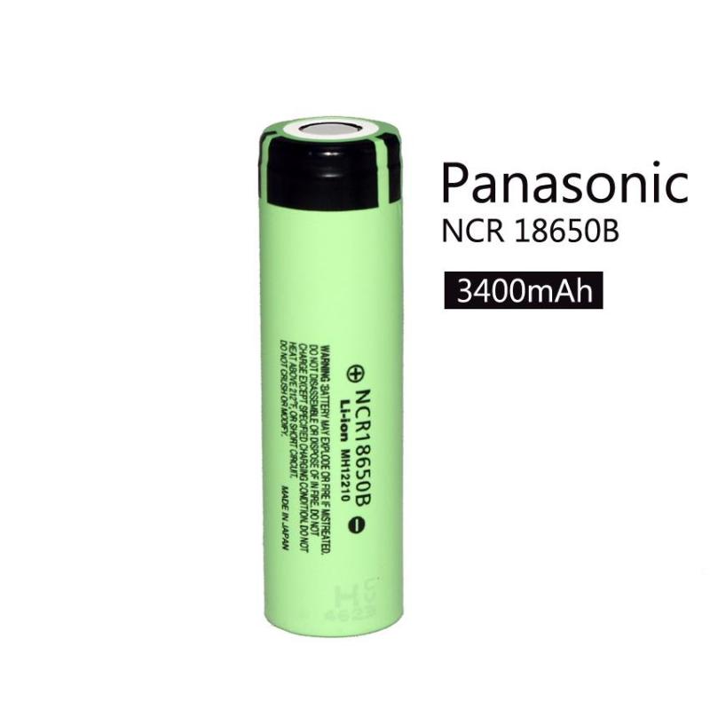 Bảng giá Pin sạc Panasonic (xanh lá) - NCR18650B - Lion - 3400 mAh - 10A (Ngắn hơn - Mỏng hơn)