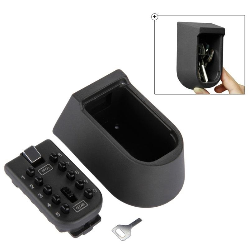 Bảng giá Mua Portable Push Button Key Safe Box Wall Mount Combination Key Storage Lock Box - intl