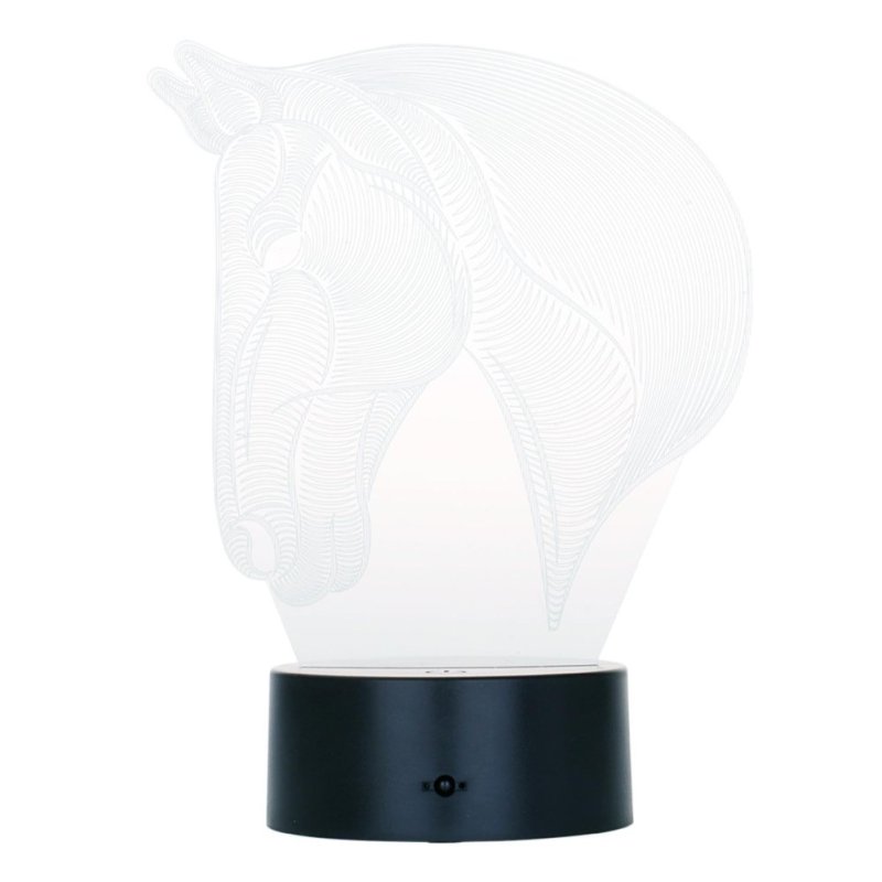 Bảng giá Mua Practical Unique 3D Animal Horse Shape LED Night Light USB Power
Charging Christmas Gift - intl