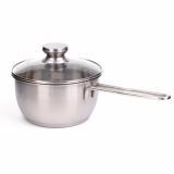 Quánh inox 16cm nắp kính fivestar q16-3dg