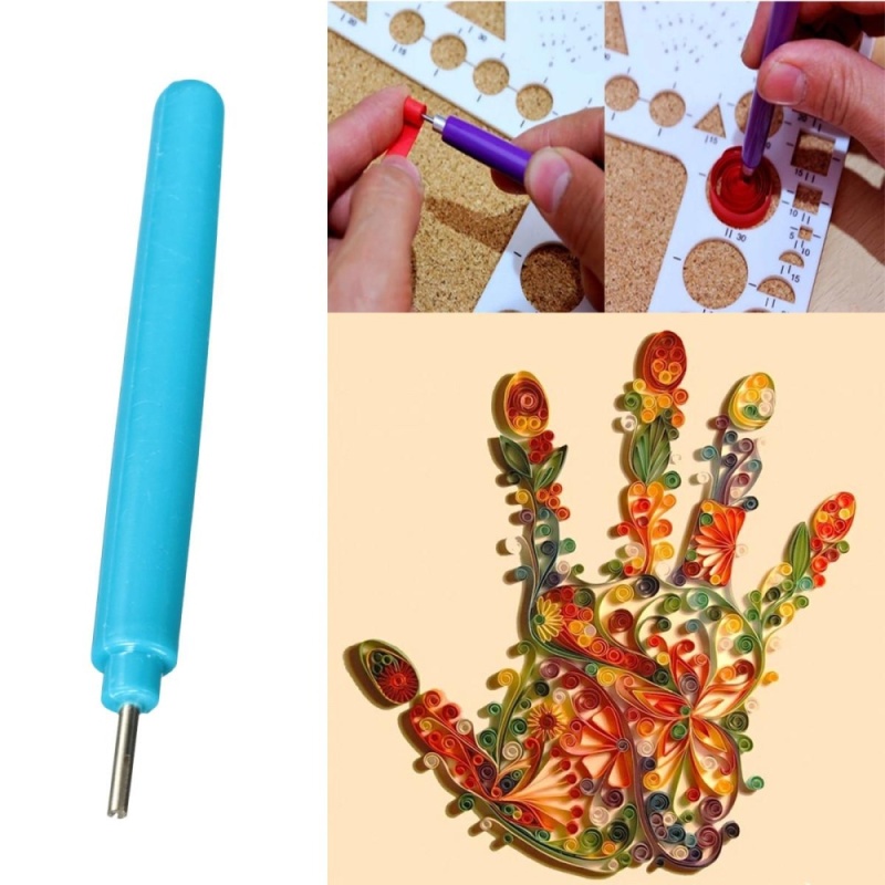 Mua Random Color Slotted Paper Quilling Tools DIY Papercraft Craft Card Art Supply - intl