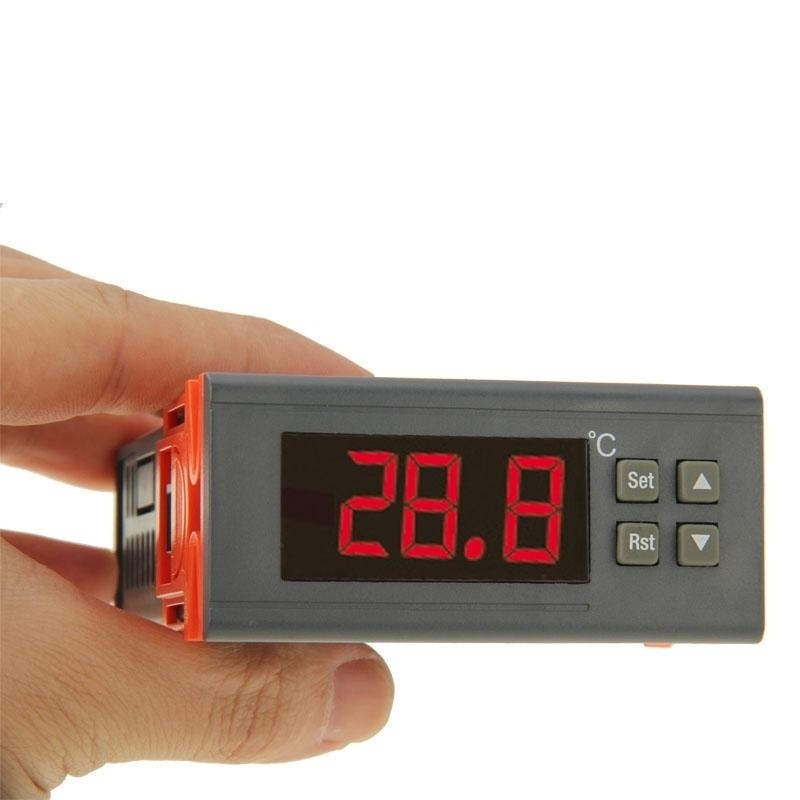 Bảng giá RC-210M Digital LCD Temperature Controller Thermocouple Thermostat Regulator with Sensor Termometer, Temperature Range: -40 to 110 Degrees Celsius - intl