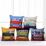 Set 05 vỏ gối vuông trang trí sofa driving dogs