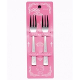 Set 2 dĩa inox hình hello kitty tiện dụng số 1 nhật bản