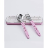 Set thìa dĩa inox cao cấp kèm hộp đựng hàng nhập khẩu Nhật Bản