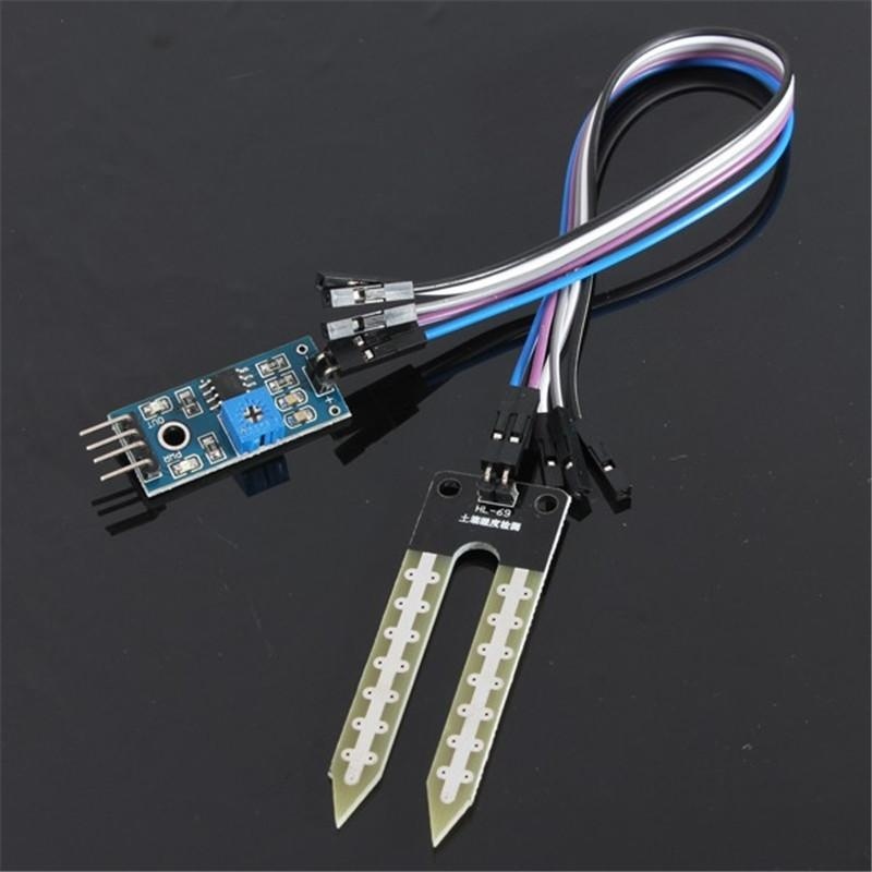 Bảng giá Mua Soil Hygrometer Detection Module Soil Moisture Sensor For arduino Smart car - intl