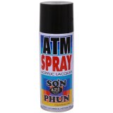 Sơn Xịt ATM Spray A210 Black 280g