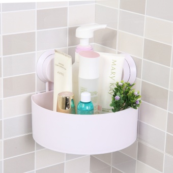 T Triangle Strong Suction Cup, Bathroom Shelf, Bathroom WallHanging, Bathroom Corner Frame, Bathroom Toilet Storage Rack - Intl May 2018 - 5 T Triangle Strong Suction Cup, Bathroom Shelf, Bathroom WallHanging, Bathroom Corner Frame, Bathroom Toilet Storage Rack - intl - 5