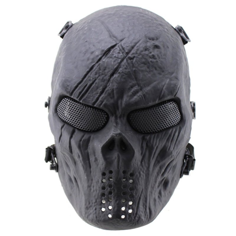 Tactical Gear Airsoft paintball Cosplay Full Face Protection Skull
Mask - intl