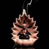 Thác khói xông trầm tượng Phật Tổ Như Lai ( có đèn) + Tặng 20 nụ trầm