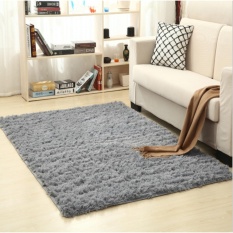 Thảm salon phòng khách Polyester Cao cấp Arte - Xám