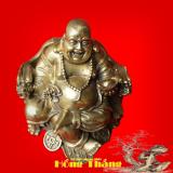 Tượng Thần Tài - Chất liệu đồng thau nặng 1kg cao 11cm