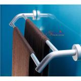 Thanh vắt khăn mặt đôi Sunzin078 - chất liệu nhôm hợp kim