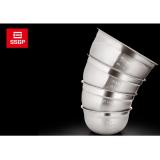 Thau inox 304 dùng đánh trứng rửa rau củ - 25.5cm