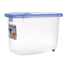 Thùng gạo có bánh xe Lustroware Nhật Bản hàng Chính hãng chất lượng cao cấp B-1913PN 13.2L An toàn cho thực phẩm