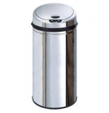 Thùng rác inox cảm ứng tự động ECO 805 Dung tích 12L (Bóng gương cao cấp) Vỏ INOX bóng, thùng nhựa bên trong, bảo hành 3 tháng
