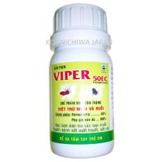 Chế phẩm DIỆT TRỪ MUỖI RUỒI KIẾN VIPESCO VIPER 50EC 100ML (PHA ĐƯỢC 10-20 LÍT)