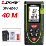 Thước đo khoảng cách bằng tia laser - Máy đo chiều dài, tính diện tích, thể tích tự động chính xác nhất - Chuẩn SNDWAY SW-M40