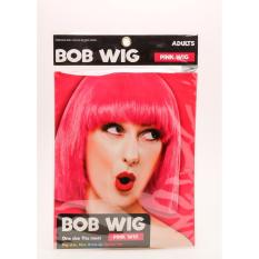 Tóc giả bob màu hồng ubl yd0069
