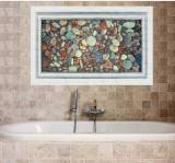 Tranh dán tường 3D suối đá SD96