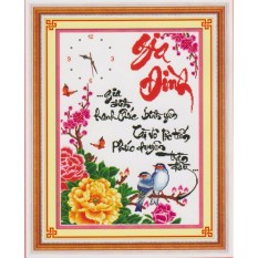 Tranh thêu chữ thập gia đình dlh-222689-ngọc thịnh