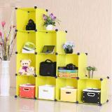 Tủ nhựa lắp ghép BiBi-Home 10 ngăn TN-VC-10 (vàng chanh)