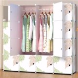 Tủ nhựa lắp ghép cánh lá phong 16 ngăn bibi-home tn-lp-16