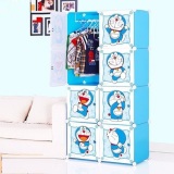 Tủ nhựa lắp ghép doremon bibi-home 8 ngăn tn-dor-8