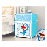 [HCM]Tủ nhựa lắp ghép thông minh hình mèo Đôrêmon