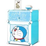 Tủ nhựa mini lắp ghép 2 tầng để đầu giường (Doraemon)