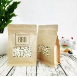 Túi giấy zipper đáy bằng cửa sổ 15x23cm đựng 500g - đvt kg