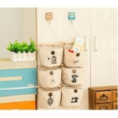[HCM]TÚI TREO TƯỜNG ĐA NĂNG 3 TẦNG