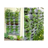 [HCM]Túi Vải Trồng Cây 20 Ngăn -màu đen (loại 1)