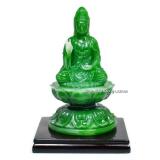 Tượng phật bồ tát màu giả cẩm thạch 11cm