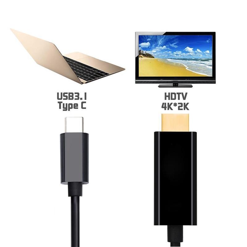 Bảng giá Mua USB C to HDMI Cable (5.9ft/1.8m)USB 3.1 Type C Male to HDMI Male 4K Cable - intl