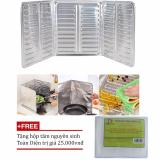 Vách ngăn chống văng dầu mỡ tiện dụng + Tặng hộp tăm nguyên sinh TD