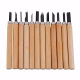 Vỉ 12 dao khắc gỗ,trạm, trổ