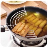 Vỉ gác chảo ráo mỡ INOX tiện dụng